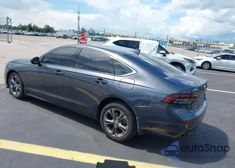 2024 Honda Accord Hybrid Ex-L из США, поврежденный, VIN 1HGCY2F65RA074536